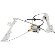 Front, Passenger Side Power Window Regulator, With Motor
