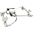Front, Driver Side Power Window Regulator, With Motor