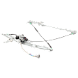 Front, Driver Side Power Window Regulator, With Motor