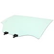 Rear, Passenger Side Door Glass, Green Tint, FD23373 GTYN