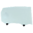 Rear, Passenger Side Door Glass, Green Tint, Replaces NAGS Number FD25642GTY