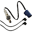 Before Catalytic Converter, Driver Side Oxygen Sensor, 4-Wire, Heated