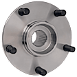 Front, Driver or Passenger Side Wheel Hub, With Bearing, 5 x 5.5 in. Bolt Pattern