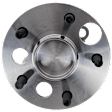Rear, Driver or Passenger Side Wheel Hub, With Bearing, With Sensor, 5 x 4.5 in. Bolt Pattern, FWD