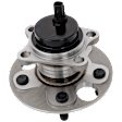 Rear, Driver or Passenger Side Wheel Hub, With Bearing, With Sensor, 5 x 4.5 in. Bolt Pattern, FWD