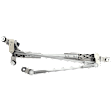 Wiper Linkage - Front, Natural Color, Steel Bushing Material, Bolt-on Attachment Method, With Crank Arm