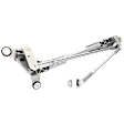 Wiper Linkage - Front, Natural Color, Steel Bushing Material, Bolt-on Attachment Method, With Crank Arm