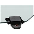 Front, Passenger Side Door Glass, Green Tint, FD24291GTY