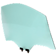 2015-2017 Subaru Outback - Front, Passenger Side Door Glass, Green Tint, FD26199GTY