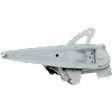 Rear, Passenger Side Power Window Regulator, With Motor