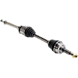 Front, Passenger Side Axle Assembly, FWD