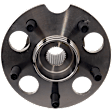 Rear, Driver or Passenger Side Wheel Hub, With Bearing, 5 x 4.5 in. Bolt Pattern