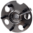 Rear, Driver or Passenger Side Wheel Hub, With Bearing, 5 x 4.5 in. Bolt Pattern