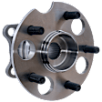 Rear, Driver or Passenger Side Wheel Hub, With Bearing, 5 x 4.5 in. Bolt Pattern