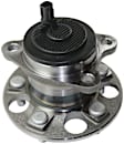Rear, Driver Side Wheel Hub, With Bearing, 5 x 4.5 in. Bolt Pattern, FWD