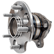 Rear, Driver or Passenger Side Wheel Hub, with Bearing, FWD