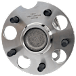 Rear, Driver Side Wheel Hub, With Bearing, With Sensor, 5 x 4.5 in. Bolt Pattern, FWD