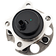Rear, Driver Side Wheel Hub, With Bearing, With Sensor, 5 x 4.5 in. Bolt Pattern, FWD
