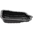 Oil Pan, 2.5L/2.7L Engines, 4 Cylinder, Black, Steel