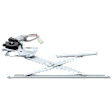 Front, Passenger Side Power Window Regulator, with Motor