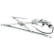 Front or Rear, Passenger Side Window Regulator, Power