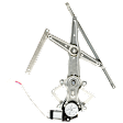 2001 Toyota Highlander - Front, Passenger Side Power Window Regulator, With Motor