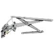 Front, Driver Side Power Window Regulator, With Motor