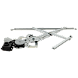 Front, Passenger Side Power Window Regulator, With Motor