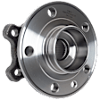 Rear, Driver or Passenger Side Wheel Hub, With Bearing, 5 x 4.21 in. Bolt Pattern