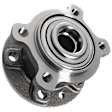 Rear, Driver or Passenger Side Wheel Hub, With Bearing, 5 x 4.21 in. Bolt Pattern