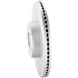 Front, Driver or Passenger Side Brake Disc, G-Coated, Plain Surface, Vented, 5 Lugs, 293.4 mm