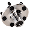 Front, Driver or Passenger Side Wheel Hub, Without Bearing, 5 x 3.94 in. Bolt Pattern