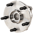 Front, Driver or Passenger Side Wheel Hub, with Bearing