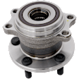 Rear, Driver or Passenger Side Wheel Hub, With Bearing, 5 x 3.94 in. Bolt Pattern