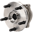 Rear, Driver or Passenger Side Wheel Hub, With Bearing, 5 x 4.5 in. Bolt Pattern, AWD
