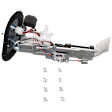 Fuel Pump, Electric, With Fuel Sending Unit, 2.5L, 4Cyl