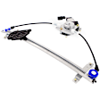 Front, Passenger Side Power Window Regulator, With Motor