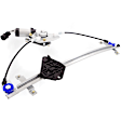 Front, Passenger Side Power Window Regulator, With Motor