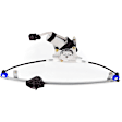 Front, Passenger Side Power Window Regulator, With Motor