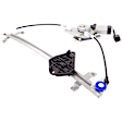 Front, Driver Side Power Window Regulator, With Motor