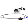 Front, Driver Side Power Window Regulator, With Motor