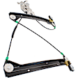 Front, Passenger Side Power Window Regulator, With Motor