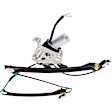 Front, Passenger Side Power Window Regulator, With Motor