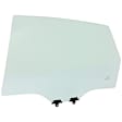 Rear, Driver Side Door Glass, Green Tint, Replaces NAGS No. FD23606 GTYN