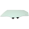 Rear, Driver Side Door Glass, Green Tint, Replaces NAGS No. FD23606 GTYN