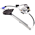 2014 Subaru Forester - Rear, Passenger Side Power Window Regulator, With Motor