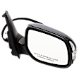 Passenger Side Mirror, Power Adjust, Manual Folding, Non-Heated, Paintable, In-housing Signal Light, No Memory, No Puddle Light, No Auto-Dimming, No Blind Spot Feature