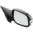 Passenger Side Mirror, Power Adjust, Manual Folding, Non-Heated, Paintable, In-housing Signal Light, No Memory, No Puddle Light, No Auto-Dimming, No Blind Spot Feature