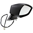 Passenger Side Mirror, Power Adjust, Manual Folding, Non-Heated, Textured Black, No Signal Light, No Memory, No Puddle Light, No Auto-Dimming, No Blind Spot Feature