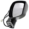 Passenger Side Mirror, Power Adjust, Manual Folding, Non-Heated, Textured Black, No Signal Light, No Memory, No Puddle Light, No Auto-Dimming, No Blind Spot Feature